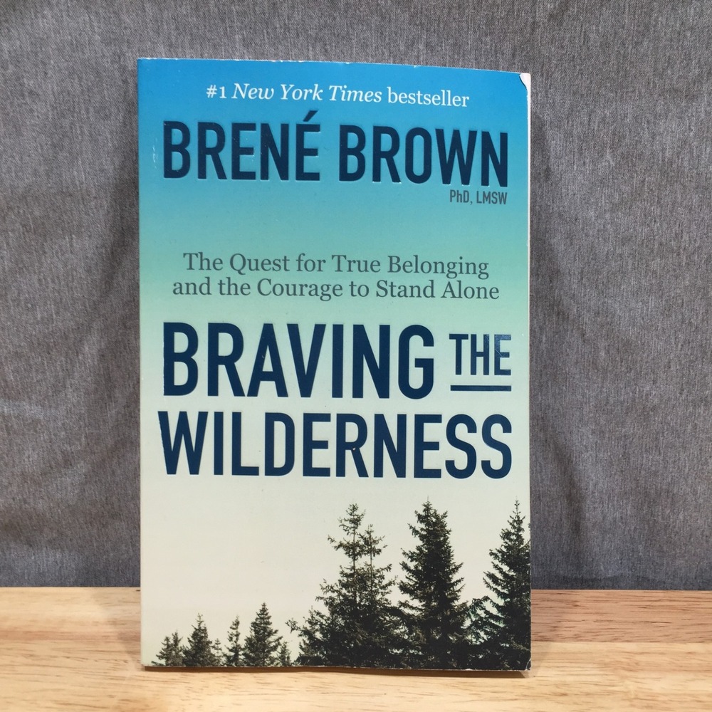 Brené‎ Brown Braving the Wilderness Nonfiction Paperback Blue